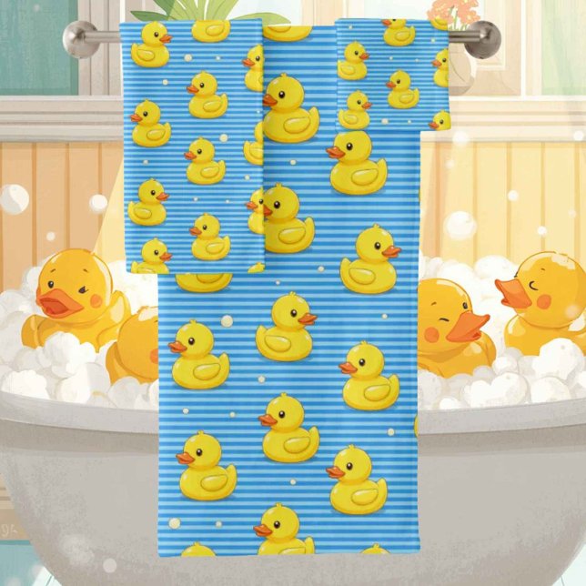 Ensemble de serviettes de bain en caoutchouc pour  (Créateur téléchargé)