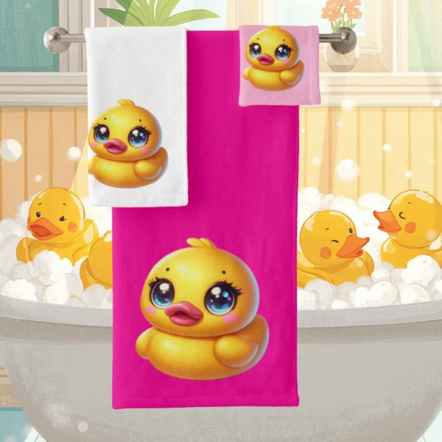 Ensemble de serviettes de bain en caoutchouc pour  (Créateur téléchargé)