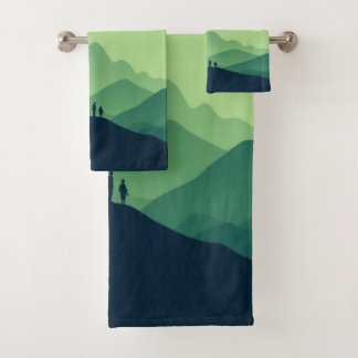 Ensemble de serviettes de bain en coton Premium -