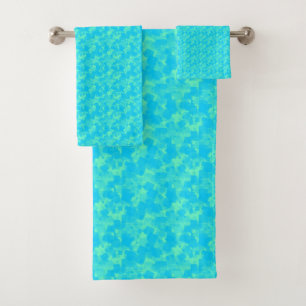 Ensemble de serviettes de bain en verre de mer