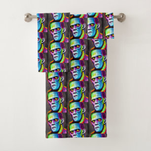 Ensemble de serviettes de bain Frankenstein