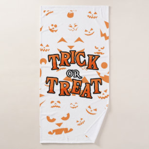 Ensemble de serviettes de bain Halloween Trick or 