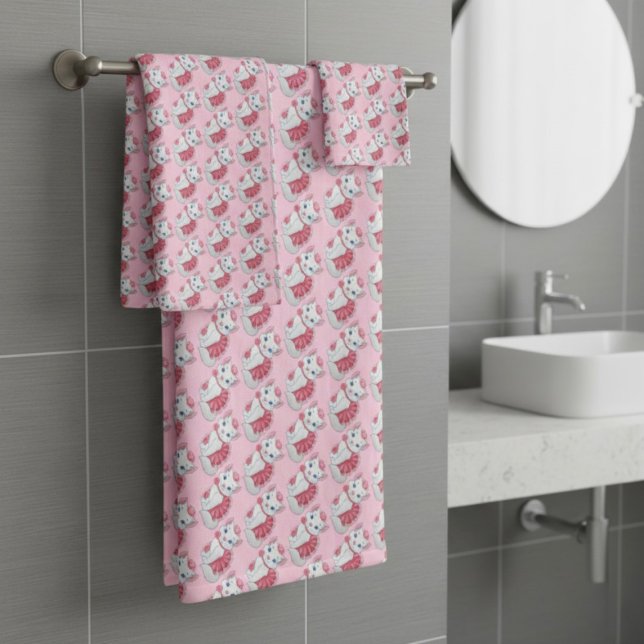 Ensemble de serviettes de bain Kitty (Créateur téléchargé)
