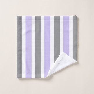 Ensemble de serviettes de bain lavande et gris