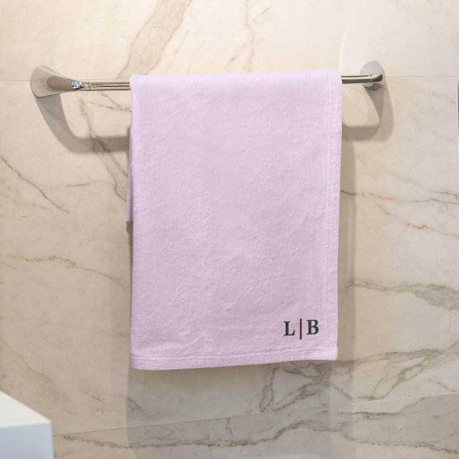 Ensemble de serviettes de bain Lavender personnali (Créateur téléchargé)