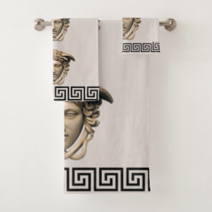 Ensemble de serviettes de bain Medusa Stone Beige