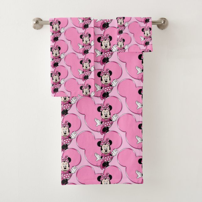 Ensemble de serviettes de bain Minni (En situation)