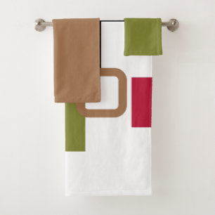 Ensemble de serviettes de bain mobile