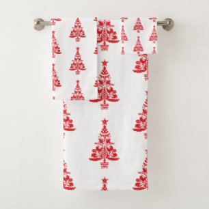 Ensemble de serviettes de bain Motif en Arbre de N