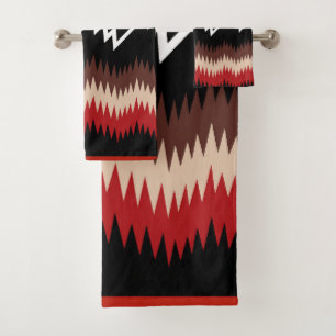 Ensemble de serviettes de bain Navajo Design 9