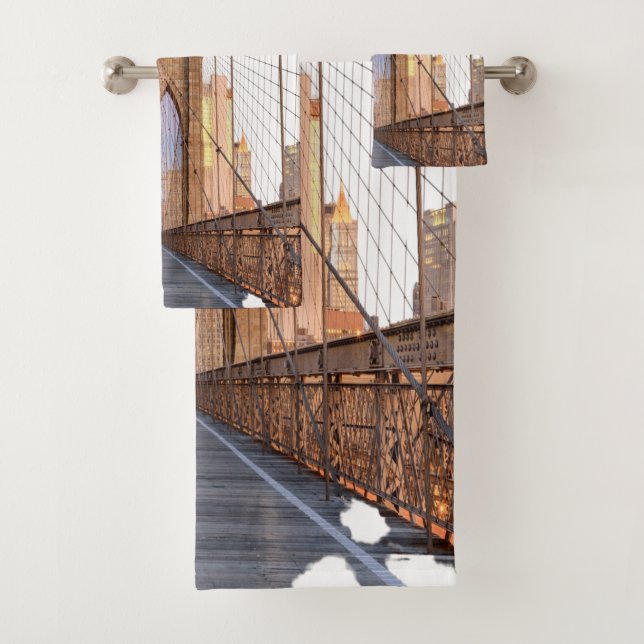Ensemble de serviettes de bain New York Brooklyn D (En situation)