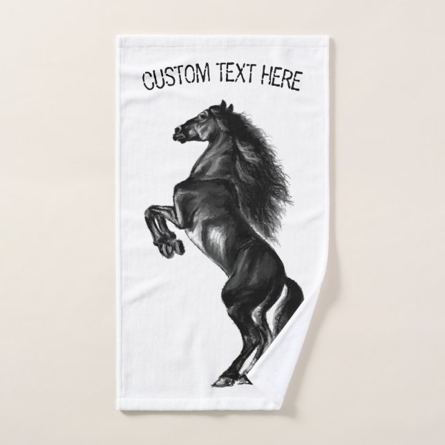 Ensemble de serviettes de bain personnalisées avec (Serviette à main)