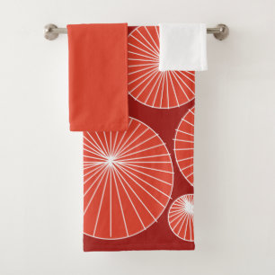 Ensemble de serviettes de bain Pinwheel