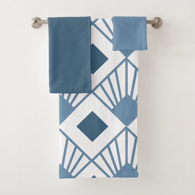 Ensemble de serviettes de bain pour amateurs d'Art (En situation)