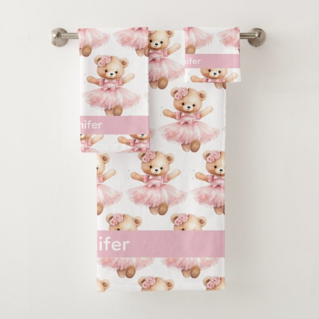 Ensemble de serviettes de bain pour bébé et tout-p (En situation)