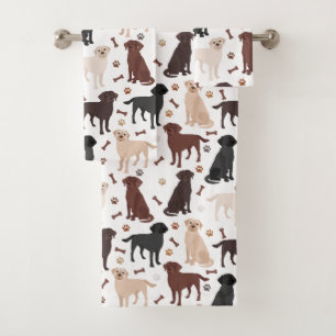 Ensemble de serviettes de bain pour ramasseur Labr