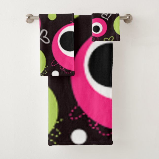 Ensemble de serviettes de bain Pretty Gifts Collec (En situation)