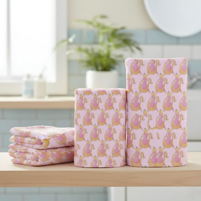 Ensemble de serviettes de bain Rapunzel (Créateur téléchargé)