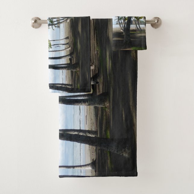 Ensemble de serviettes de bain Sámara Beach (En situation)