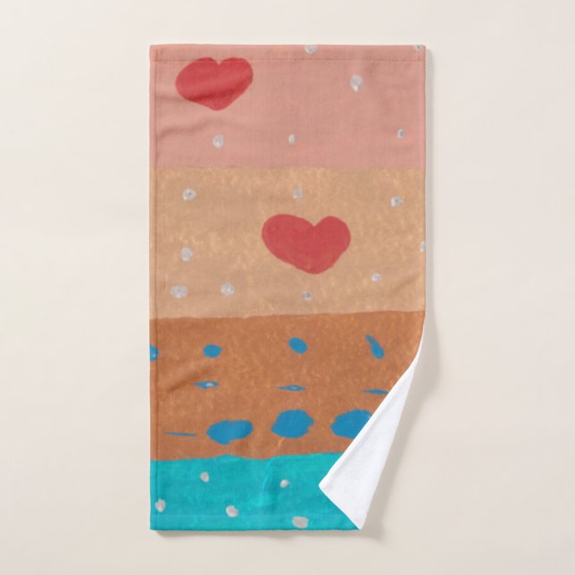 Ensemble de serviettes de bain Seeds of Love (Serviette à main)
