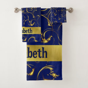 Ensemble de serviettes de bain, set, maison, chèqu