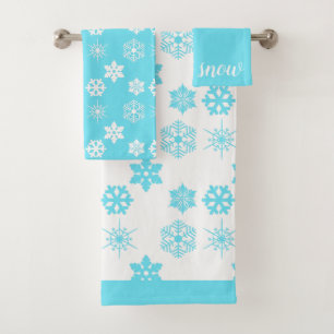 Ensemble de serviettes de bain Snowflakes