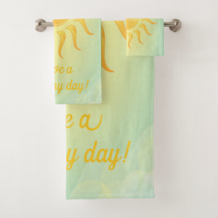 Ensemble de serviettes de bain Sunshine Design
