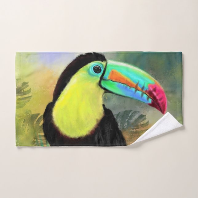 Ensemble de serviettes de bain Toucan (Serviette à main)