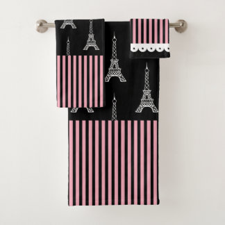 Ensemble de serviettes de bain Tour Eiffel de Pari