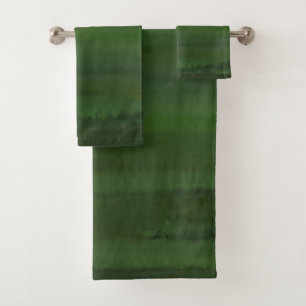 Ensemble de serviettes de bain Vert est ma couleur
