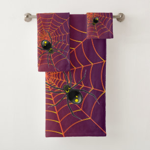 Ensemble de serviettes de bains Spider et Web