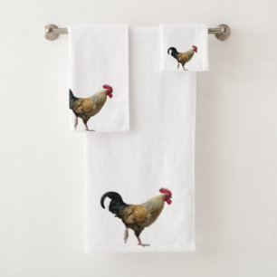 Ensemble de serviettes de coq