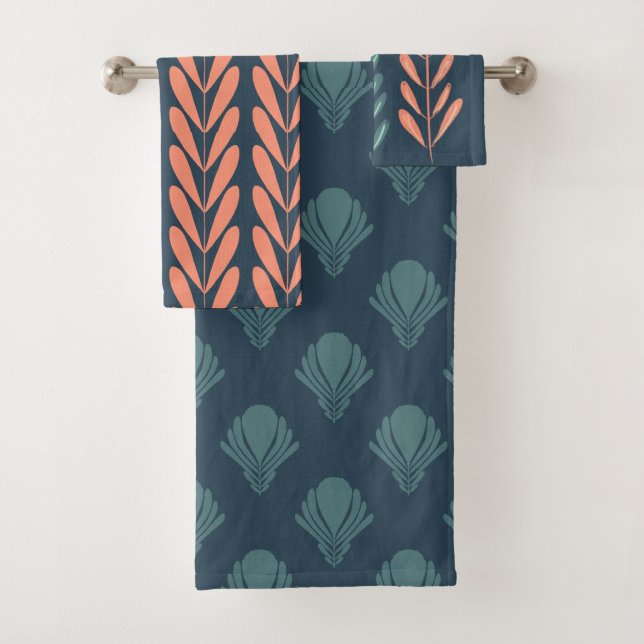 Ensemble de serviettes de salle de bain (En situation)