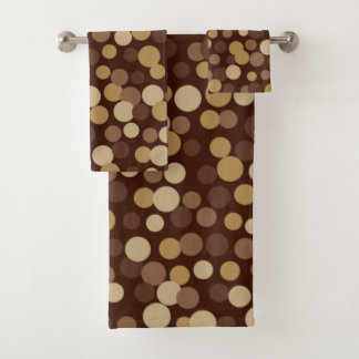 Ensemble de serviettes de salle de bain à points m