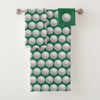 Ensemble de serviettes de salle de bain de golf ca