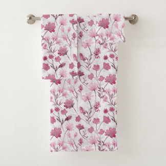 Ensemble de serviettes de salle de bain Joyful Flo