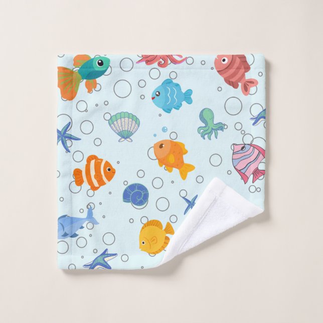 Ensemble de serviettes de salle de bain Mignonnes  (Gant de toilette)