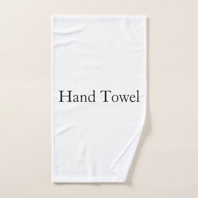ensemble de serviettes de salle de bain personnali (Serviette à main)