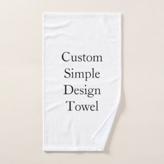 ensemble de serviettes de salle de bain personnali