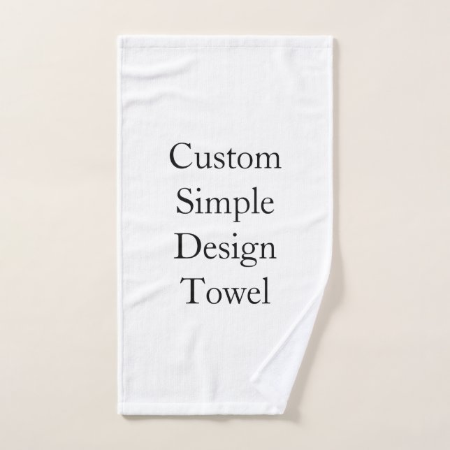 ensemble de serviettes de salle de bain personnali (Serviette à main)