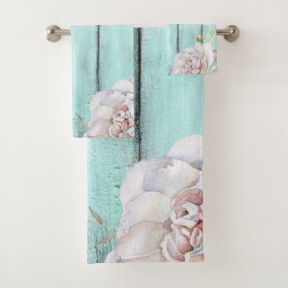 Ensemble de serviettes de salle de bain Shabby Cou