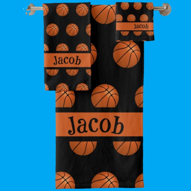 Ensemble de serviettes de sport de basketball (Créateur téléchargé)