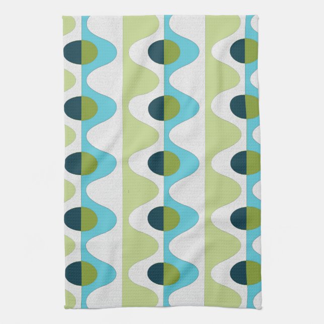 Ensemble de serviettes de thé rétro de style les a (Vertical)