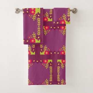Ensemble de serviettes de toilette de la salle de