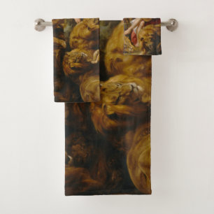 Ensemble de serviettes de toilette Den Art Lions