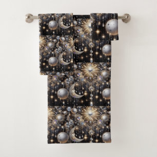 Ensemble de serviettes Diamant Céleste