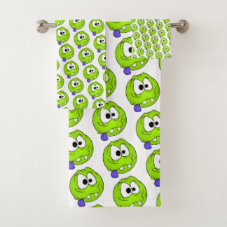 Ensemble de serviettes Emote Face