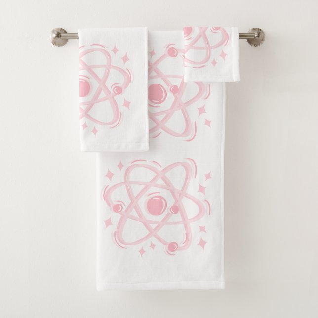 Ensemble de serviettes MCM Atomic Era (En situation)