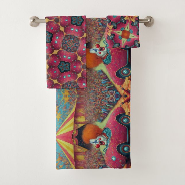 Ensemble de serviettes Sideshow Alley Spoke (En situation)