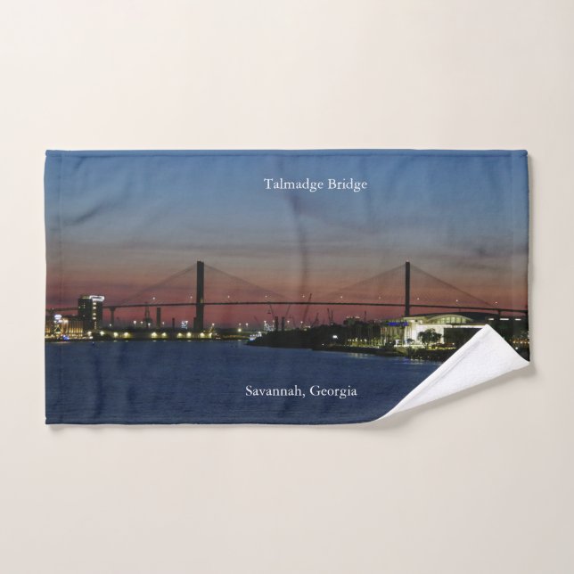 Ensemble de serviettes Talmadge Bridge (Serviette à main)